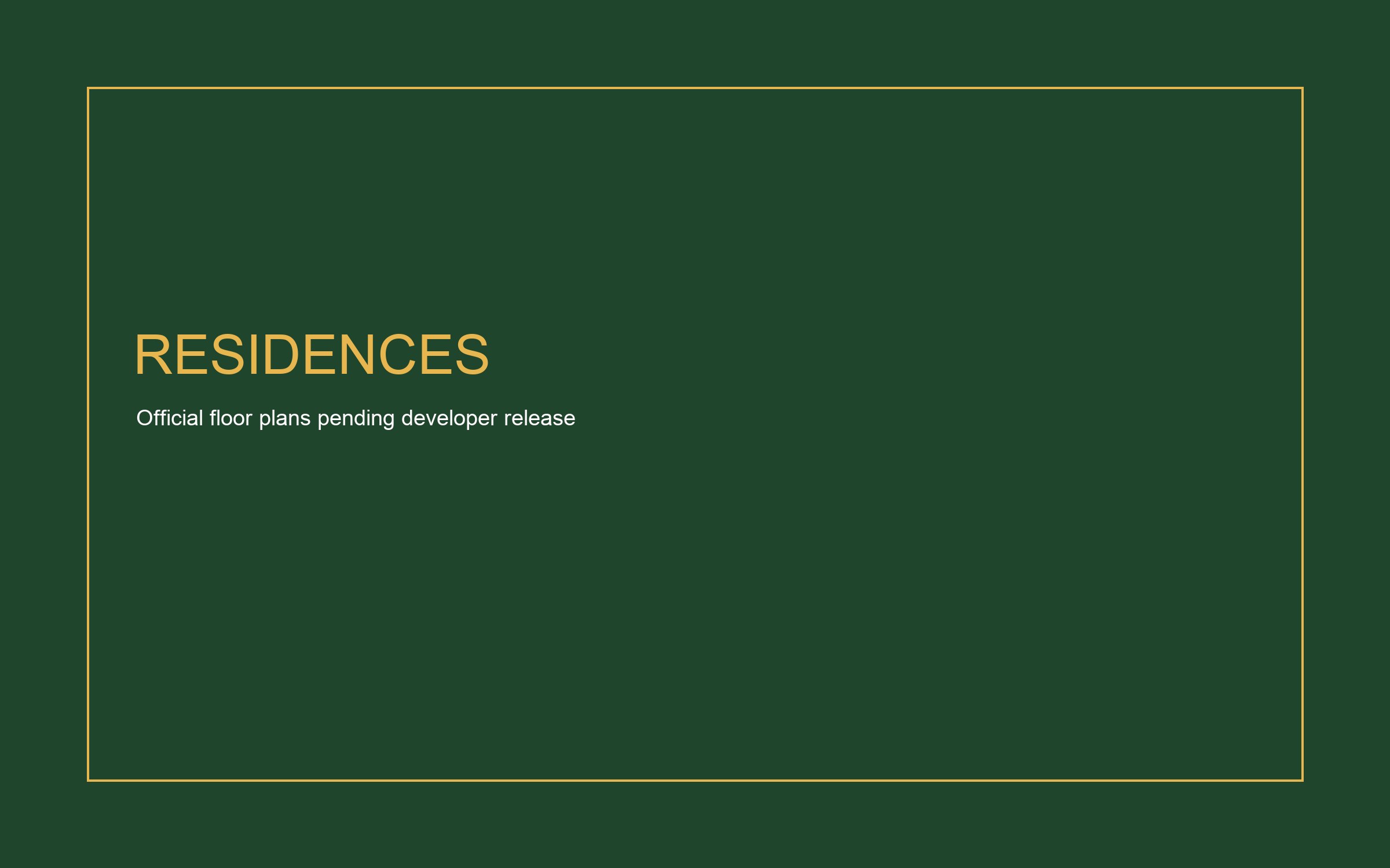 Tengah Garden Avenue Current release Official plans — request latest developer pack floor plan