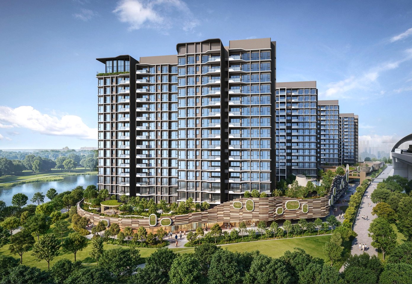 Tengah Garden Avenue location