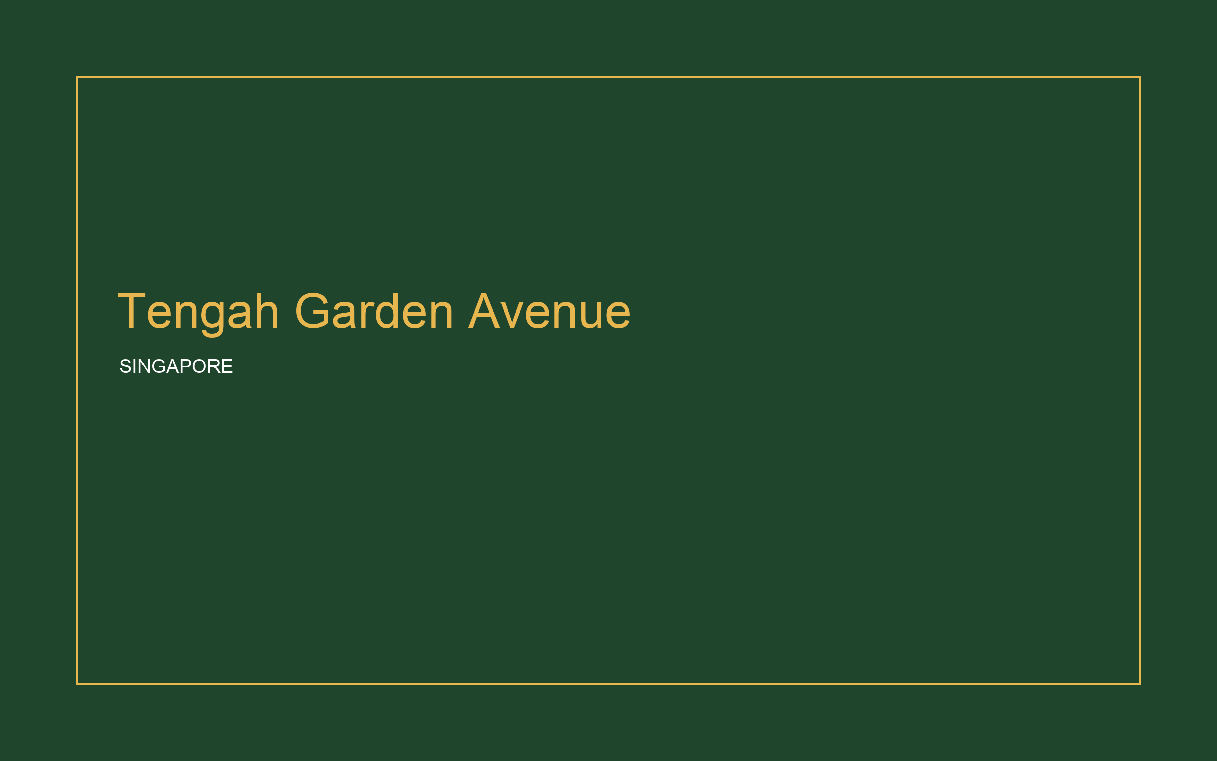 Tengah Garden Avenue